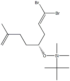 (R)-1,1-Dibromo-4-(tert-butyldimethylsilyloxy)-7-methyl-1,7-octadiene