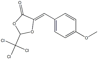 (5Z)-2-(Trichloromethyl)-5-(4-methoxybenzylidene)-1,3-dioxolan-4-one