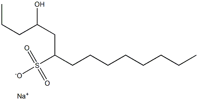 4-Hydroxytetradecane-6-sulfonic acid sodium salt