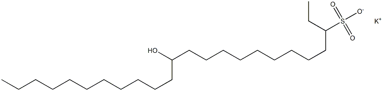 13-Hydroxytetracosane-3-sulfonic acid potassium salt