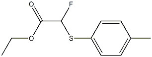(p-Methylphenylthio)fluoroacetic acid ethyl ester