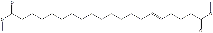 15-Icosenedioic acid dimethyl ester Struktur