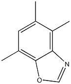 4,5,7-Trimethylbenzoxazole Struktur