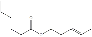 Caproic acid 3-pentenyl ester Struktur