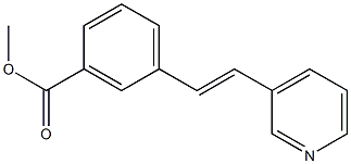 3-(3-(Methoxycarbonyl)styryl)pyridine