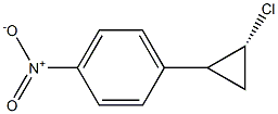 1-[(2R)-2-Chlorocyclopropyl]-4-nitrobenzene 结构式