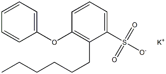  2-Hexyl-3-phenoxybenzenesulfonic acid potassium salt