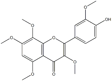 3,3',5,7,8-Pentamethoxy-4'-hydroxyflavone