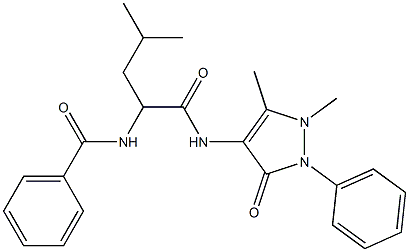 N-[1-(Antipyrinylcarbamoyl)-3-methylbutyl]benzamide