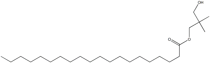 Icosanoic acid 3-hydroxy-2,2-dimethylpropyl ester Structure