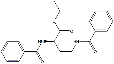 [R,(+)]-2,4-Di(benzoylamino)butyric acid ethyl ester