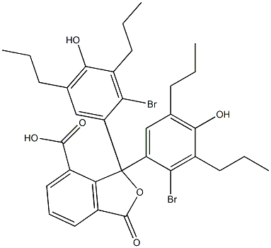 1,1-Bis(2-bromo-4-hydroxy-3,5-dipropylphenyl)-1,3-dihydro-3-oxoisobenzofuran-7-carboxylic acid|