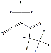 1,1,1,4,4,5,5,5-Octafluoro-2-diazo-3-pentanone Structure