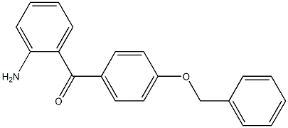 2'-Amino-4-benzyloxybenzophenone Structure