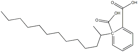 (-)-Phthalic acid hydrogen 1-[(R)-1-methyldodecyl] ester Structure