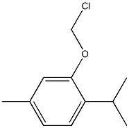 2-Isopropyl-5-methyl-1-(chloromethoxy)benzene