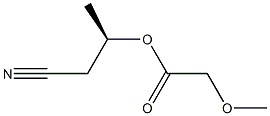 Methoxyacetic acid (R)-1-(cyanomethyl)ethyl ester