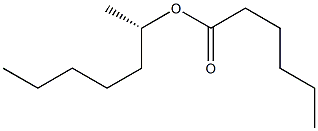 (+)-Hexanoic acid (S)-1-methylhexyl ester