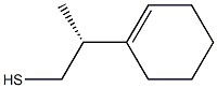 [(1R)-1-(1-Cyclohexenyl)ethyl]methyl sulfide 结构式