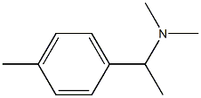 1-(4-Methylphenyl)-N,N-dimethyl-ethanamine Structure