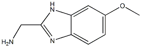 (6-Methoxy-1H-benzimidazol-2-yl)methylamine Structure
