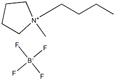 N-丁基-N-甲基吡咯烷四氟硼酸盐, , 结构式