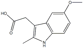 2-(5-methoxy-2-methyl-1H-indol-3-yl)acetic acid|