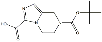 7-(tert-butoxycarbonyl)-5,6,7,8-tetrahydroimidazo[1,5-a]pyrazine-3-carboxylic acid