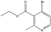 ethyl 4-bromo-2-methylnicotinate Struktur