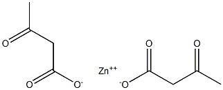 醋酸乙酰锌, , 结构式