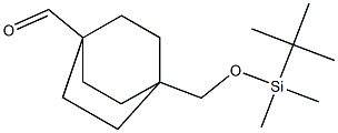 4-((tert-butyldimethylsilyloxy)methyl)bicyclo[2.2.2]octane-1-carbaldehyde