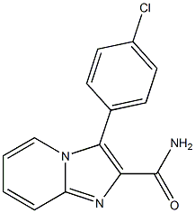 3-(4-chlorophenyl)imidazo[1,2-a]pyridine-2-carboxamide
