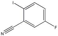 2-碘-5-氟苯腈, , 结构式