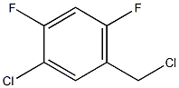 1-chloro-5-(chloromethyl)-2,4-difluorobenzene Structure