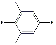 3,5-二甲基-4-氟溴苯 结构式