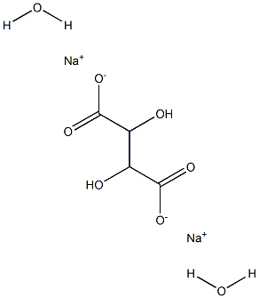 酒石酸钠二水 结构式