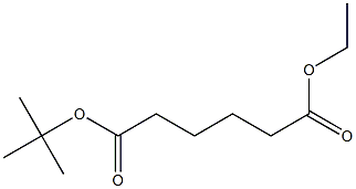 Tert butyl ethyl adipate Struktur