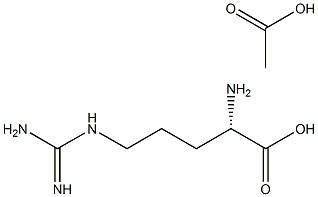 醋酸精氨酸 结构式