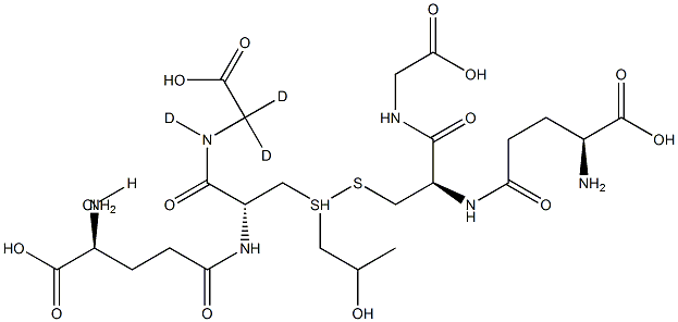 S-(2-Hydroxypropyl)glutathione-d3 Hydrochloride