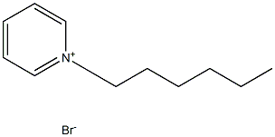 N-hexylpyridinium bromide Structure