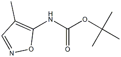 tert-butyl 4-Methylisoxazol-5-ylcarbaMate Structure