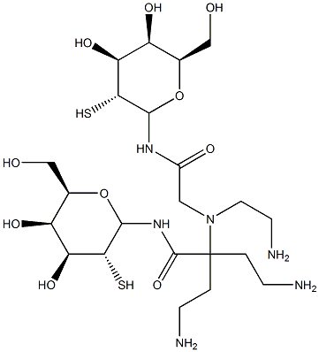  2,2',2''-Triaminotriethylamine-bis(thiogalactopyranosyl acetamide)
