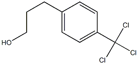 4-chlorodichloromethylphenylpropanol Struktur