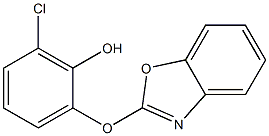 6-chloro-2-benzoxazolyloxyphenol Struktur