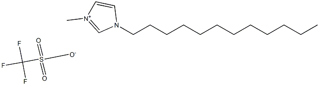 1-dodecyl-3-methylimidazolium triflate Struktur