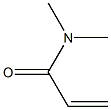 二甲基丙烯酰胺, , 结构式
