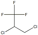 1,1,1-三氟-2,3-二氯丙烷, , 结构式