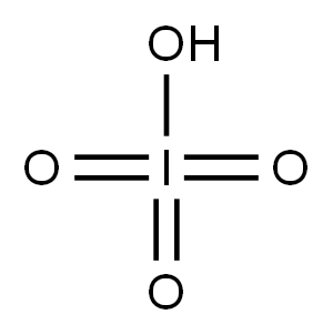 Periodic acid solution (0.5%) Structure