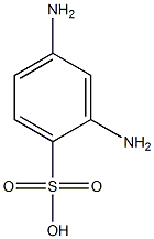 4-diaminobenzenesulfonic acid Struktur
