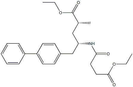 ethyl(2R,4S)-5-([1,1'-biphenyl]-4-yl)-4-(4-ethoxy-4-oxobutanamido)-2-methylpentanoate